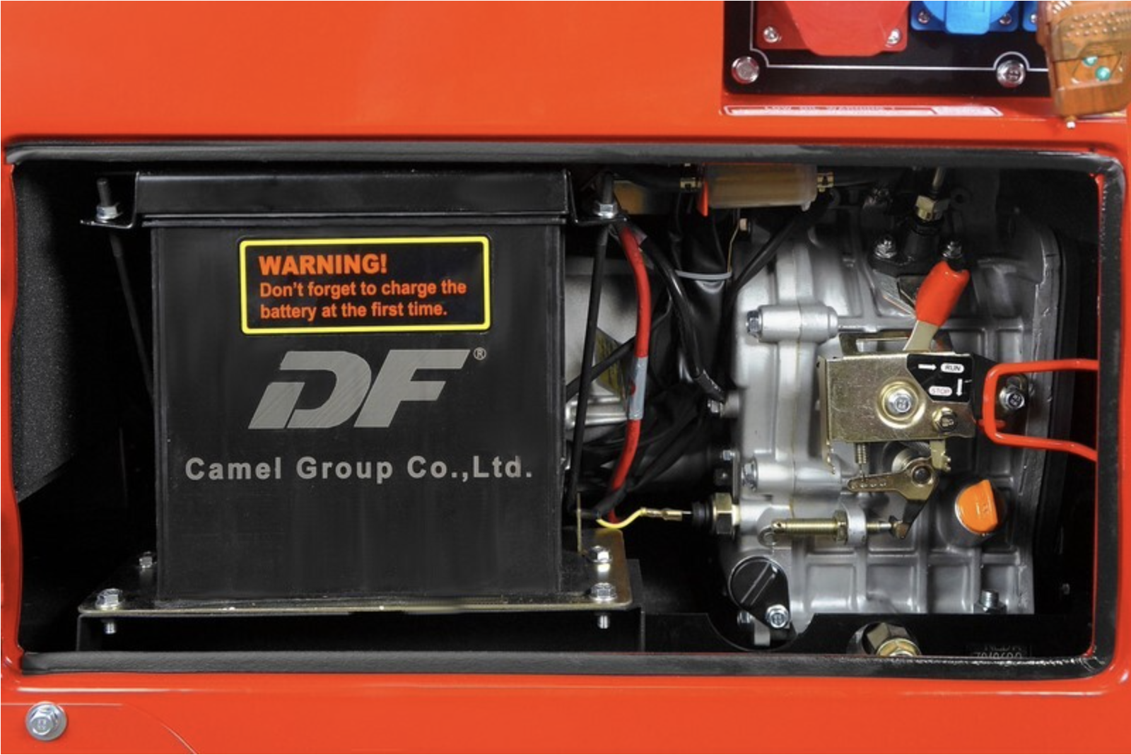 Diesel Stromerzeuger 400V Generator E-Start 9,5kW + ATS-BOX