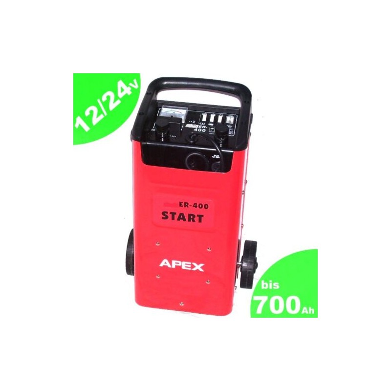 00171 - ER400 KFZ Batterieladegerät 12V 24V Starthilfe