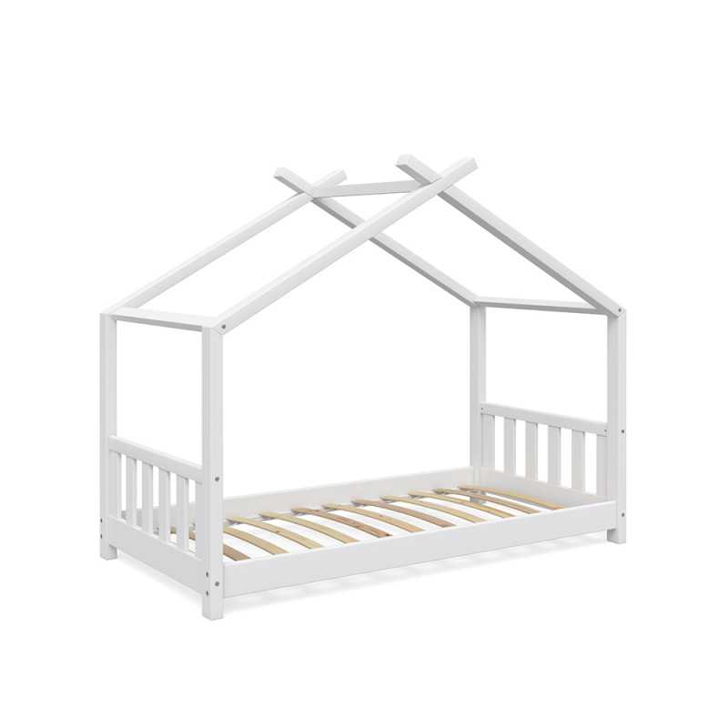Design Kinderbett 80x160 - Weiss