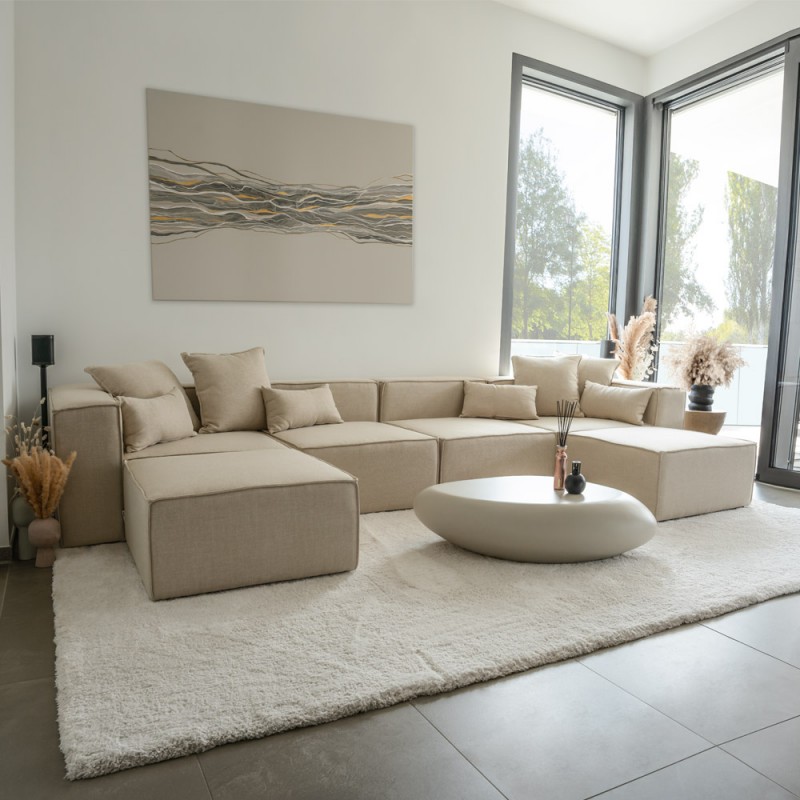 Modulares Sofa VANES XXL - beige