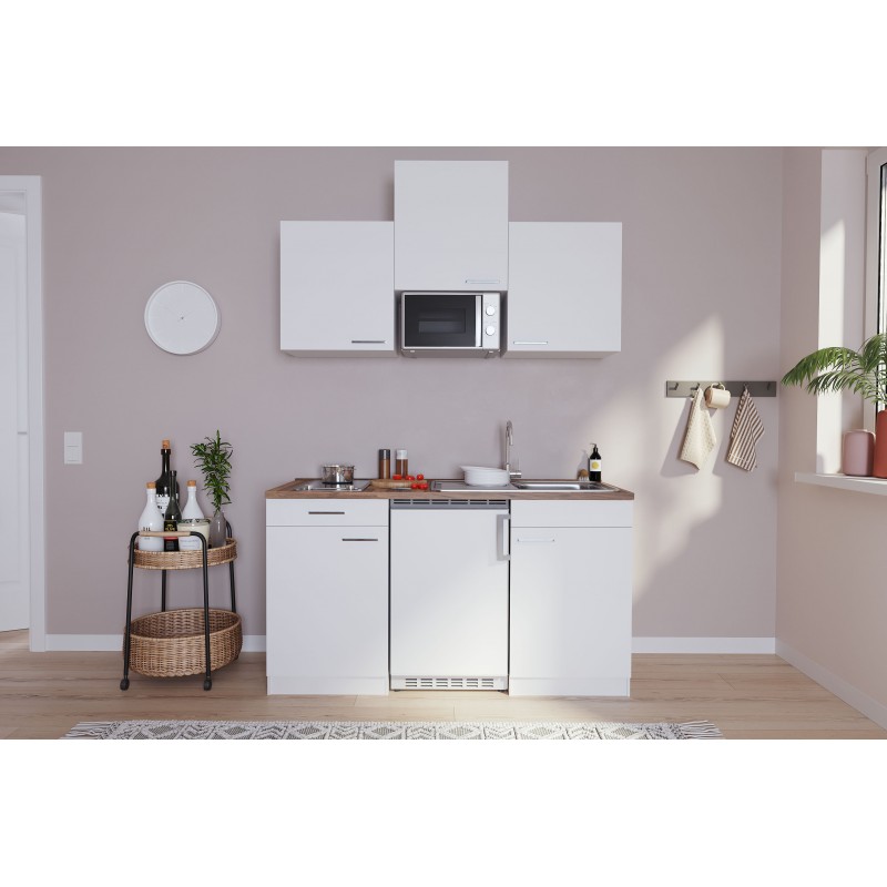 V46 - Singleküche Küchenzeile 150cm weiss