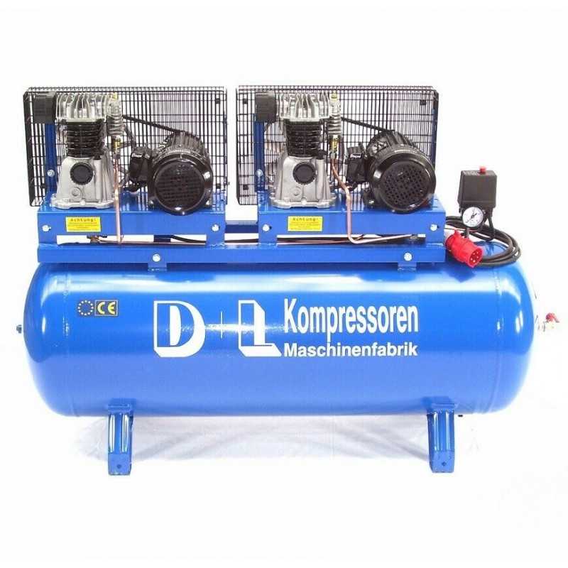 00020 - Druckluftkompressor Duo 1200L 2x600/11/270D 8PS