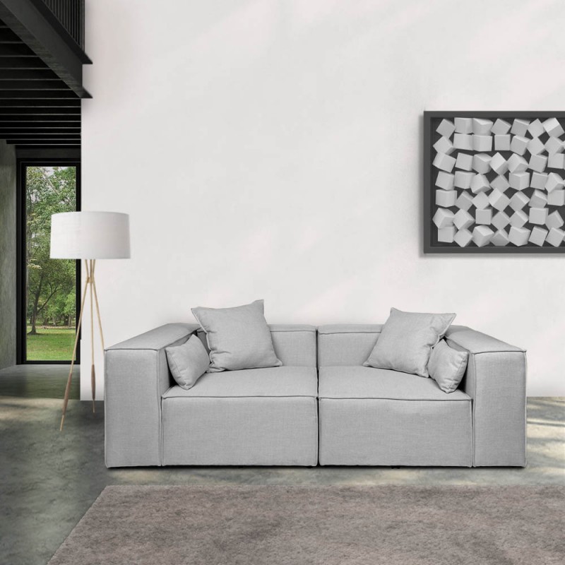 Modulares Sofa VANES S - hellgrau