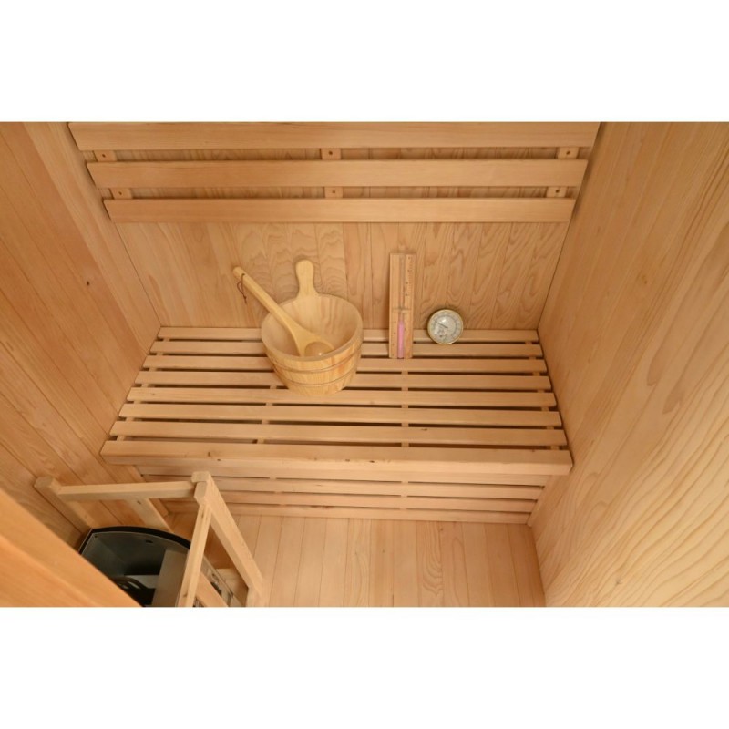 Traditionelle Sauna - Finnische Saunakabine PHILADELPHIA - 120x105x190cm