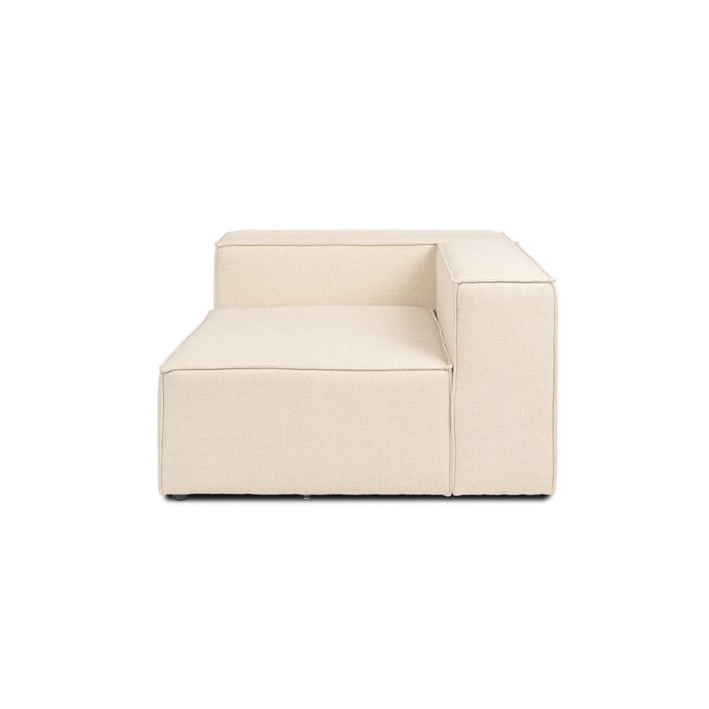 Modulares Sofa VANES Rechtes Ecksofa - beige