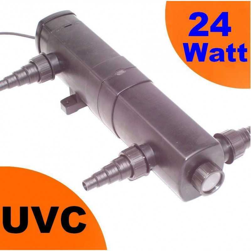 00168 - Teichfilter 60000L + UVC Lichtfilter 24W + Pumpe 3200L