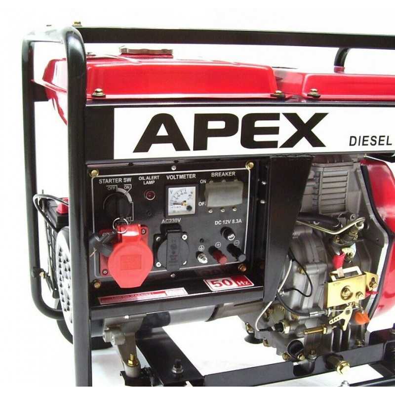 06281 - E-Start Diesel Stromerzeuger 5500C 10PS 406ccm