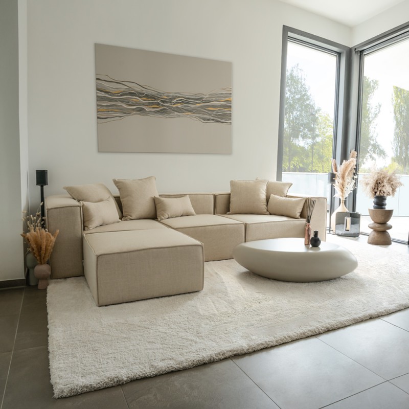 Modulares Sofa VANES L - beige