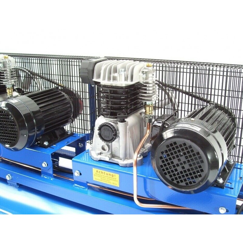 00021 - Druckluftkompressor Duo 900L 2x450/11/150D 6PS 400V Kolben