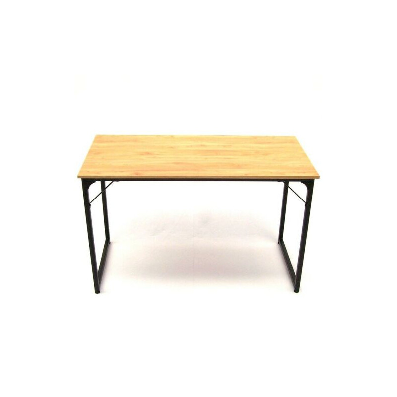57057 - Schreibtisch 120x60cm Schwarz/Walnussfarbig