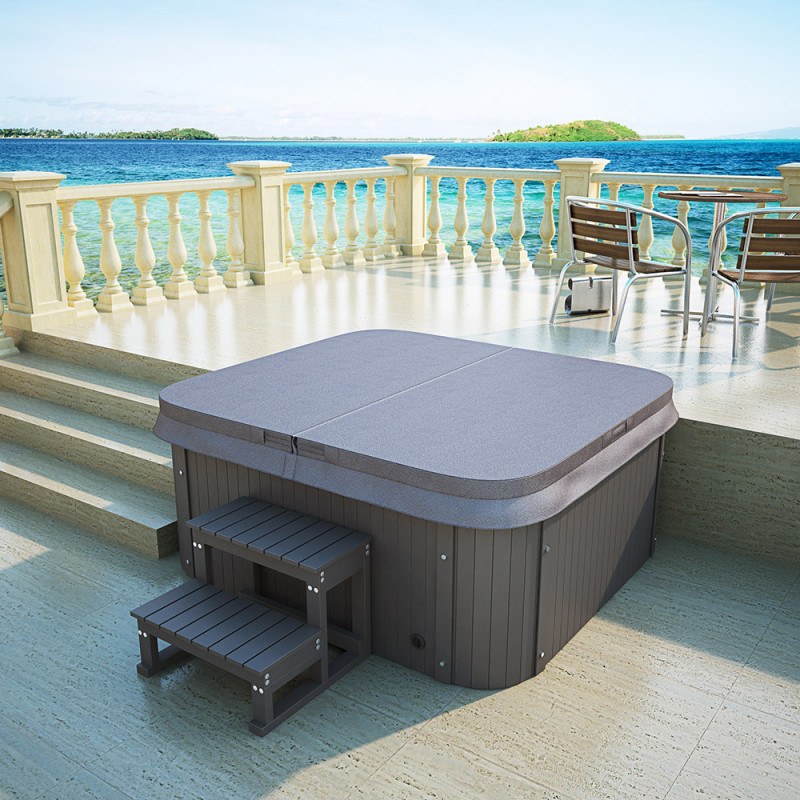 Outdoor Whirlpool Thermoabdeckung STAR (160x180x10cm)