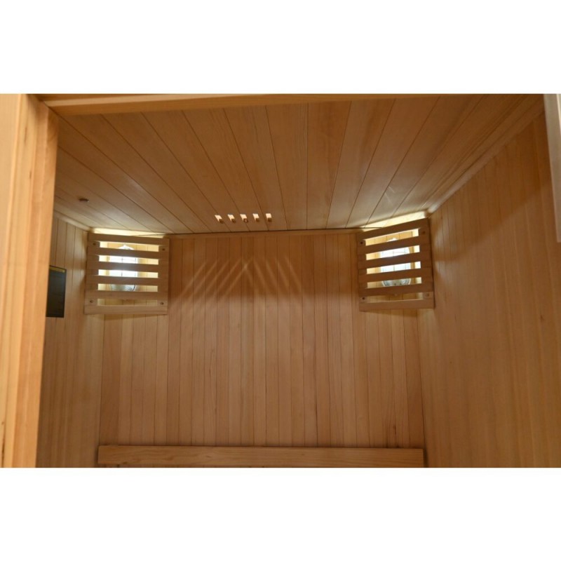 Traditionelle Sauna - Finnische Saunakabine DALLAS - 120x105x190cm