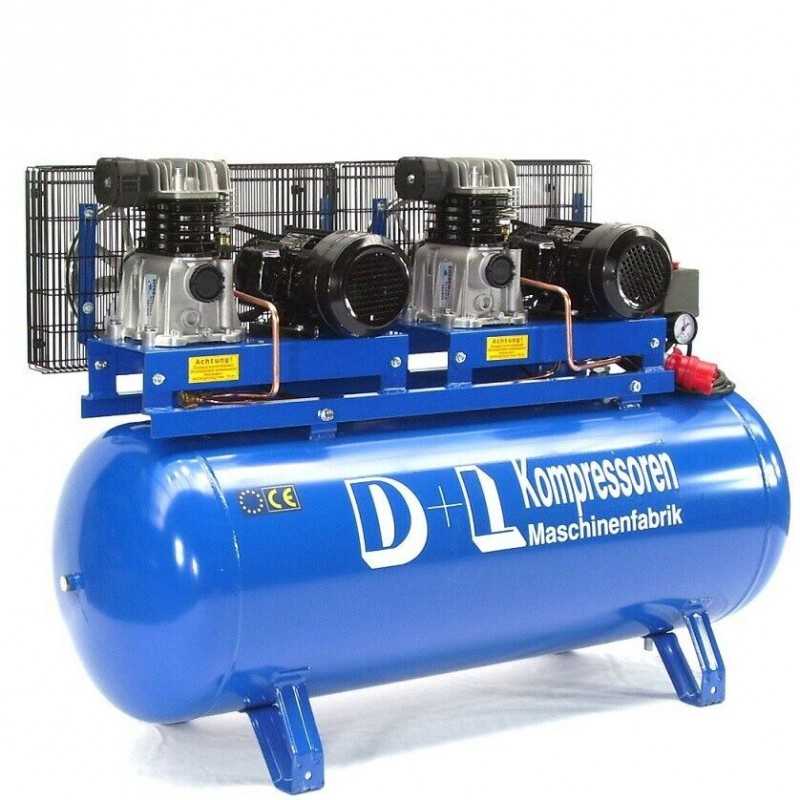 00019 - Druckluftkompressor Duo  900L 2x450/11/270D 6PS 400V Kolben