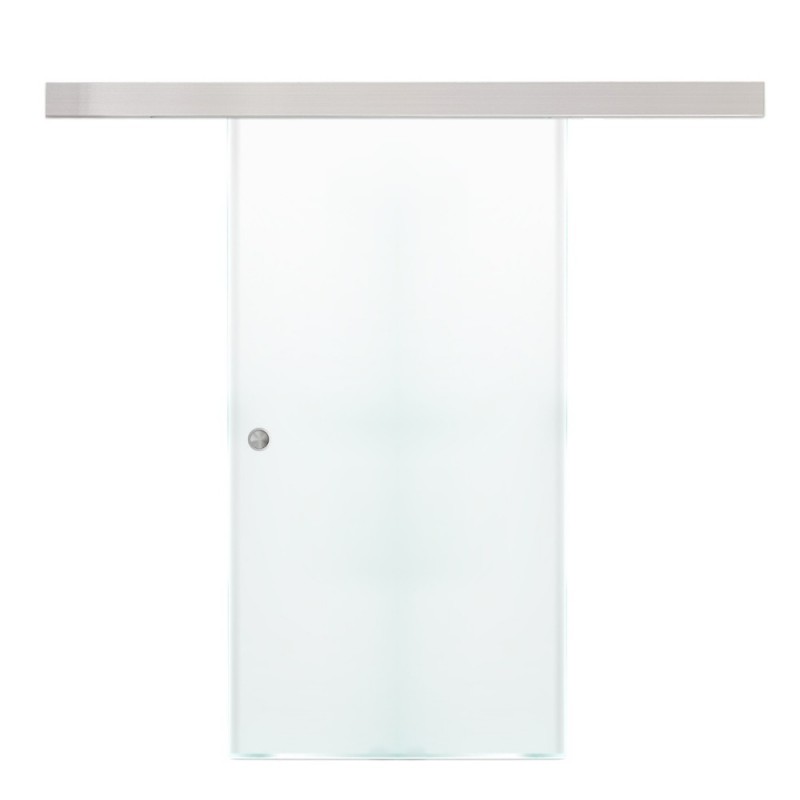 Glasschiebetür MATTY – 205 x 105 cm Milchglas