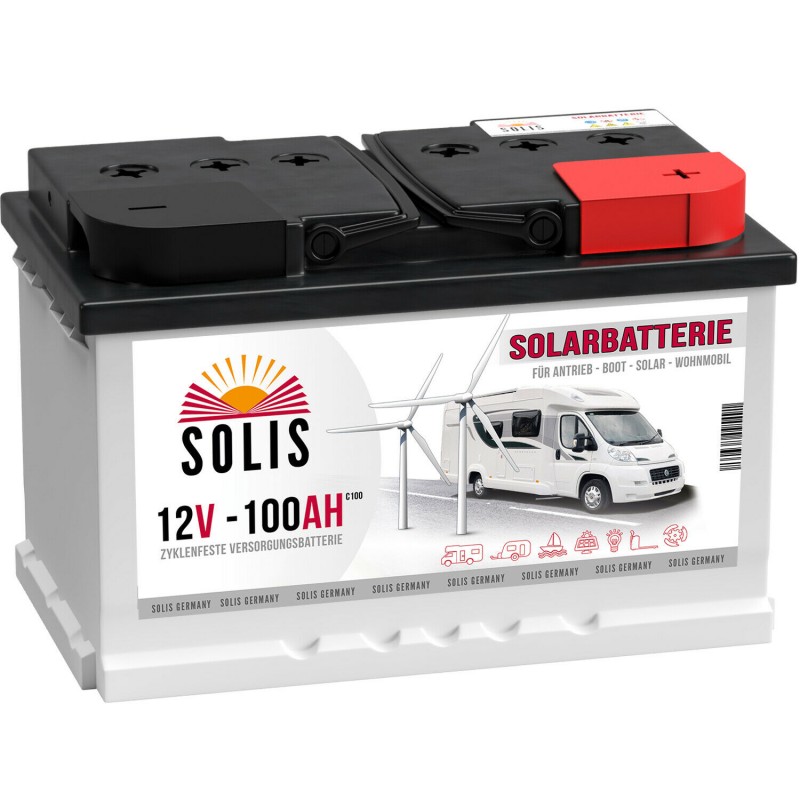 Solarbatterie 100AH 12V