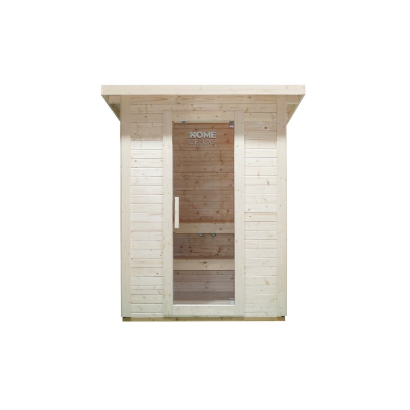 Traditionelle Sauna - Finnische Saunakabine - Saunahaus WIL M mit Ofen (4,5kW) - 191x157x221cm