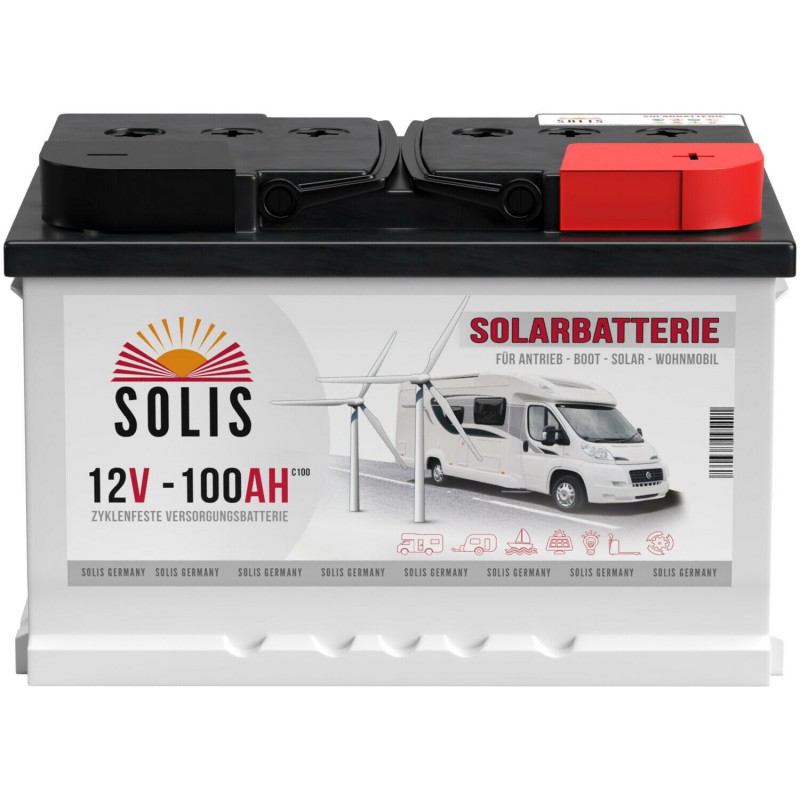 Solarbatterie 100AH 12V