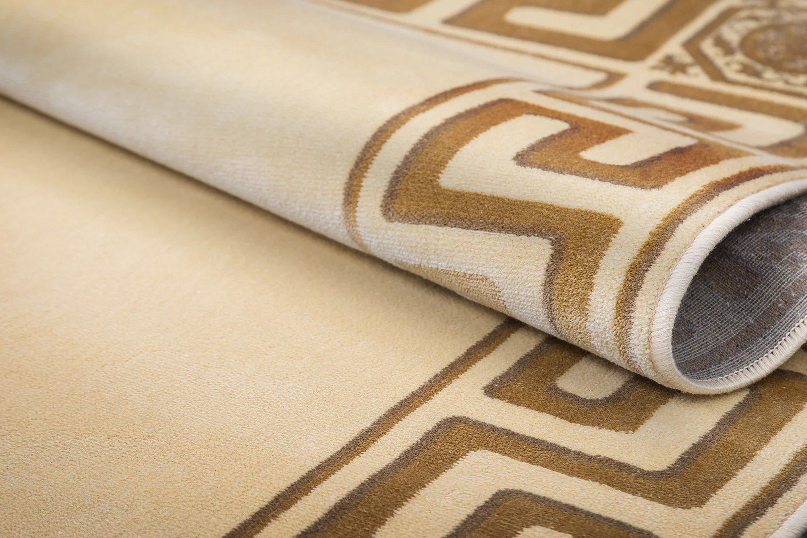 Teppich Versace Muster Design BEIGE - 100x140cm